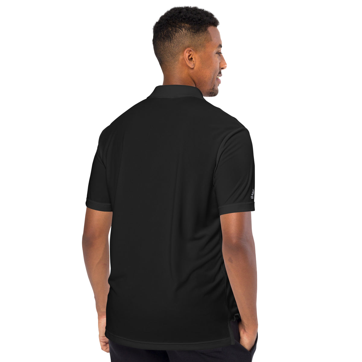 Adidas embroidered performance polo shirt