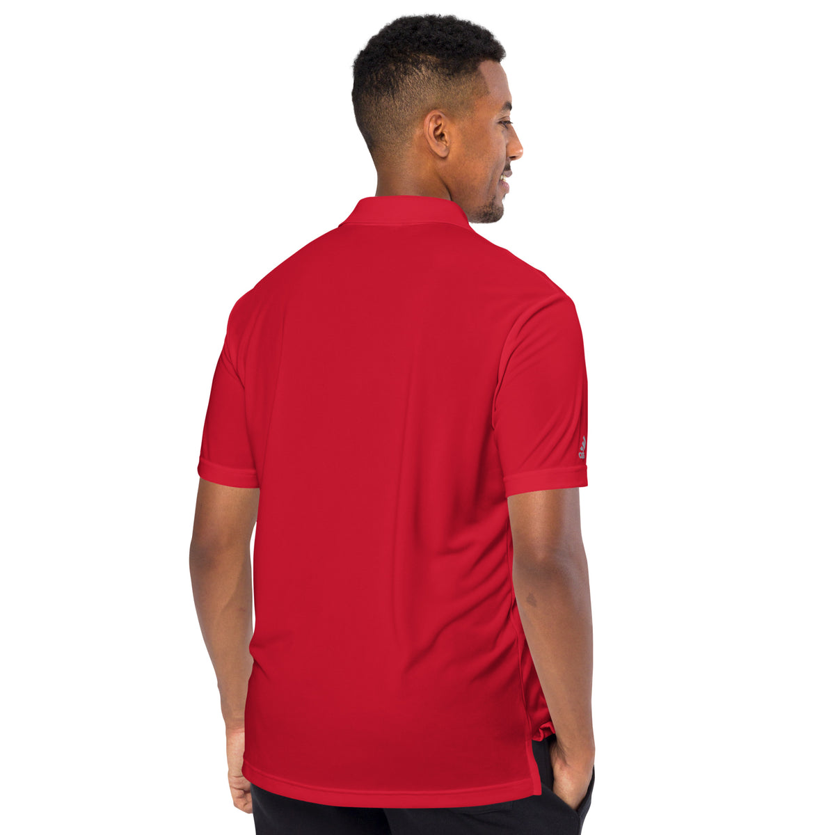 Adidas embroidered performance polo shirt